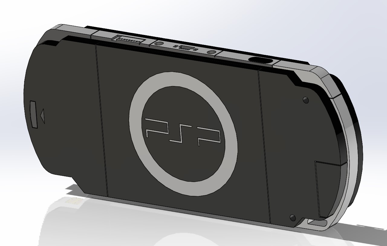 PSP 1000 Back